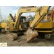 7 ton used excavator CAT E70B imported from Japan 0.3 m³ original color excavator CAT E70B Cat E120B E200B