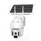 1080P Solar Powered Outdoor Camera 4G PTZ Solar Camera With Digital Zoom
