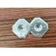 Galvanized Steel 32mmx32mm Square Self-Locking Washer For Insulation Pins