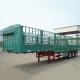 3 Axle 60T Gooseneck Fence Semi Trailer For Livestock