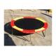 Fitness Single Person Trampoline 12 Mm Thickness PVC Fabric UV Resistant