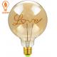 G125 E27 E26 Flexible LED Bulb Dimmable Filament 4W 220V 110V