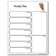 Small Soft Magnetic Planning Board , Year Planner Whiteboard Calendar