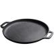 Outdoor Camping Bbq Plate 30cm Metal Material Cast Iron Reversible