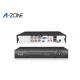 Black 16 Channel DVR And CCTV Ahd Dvr Network For Support AHD Camera