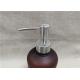 Recyclable Pump Tops For Bottles , Ribbed Closure Lotion Soap Dispenser Pumps