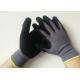 Black Extreme Cold Weather Work Gloves , Workman'S Thermal Safety Gloves