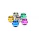 DIN GB ANSI Titanium Nuts And Bolts CNC Lathe Racing Titanium Lug Nuts