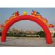 25kg Oxford Fabric Advertising Inflatable Arch With Dragon Style For Party / Festival