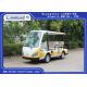 White /Yellow 8 Seater  Golf  Cart Electric Sightseeing Bus China Mini Tour Bus