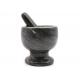 Natural Marble Stone Mortar And Pestle Set Kitchen Spices Grinder
