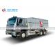 SINOTRUK 336HP Right Hand Driving Garbage Truck With Multi Roll Off Open Garbage
