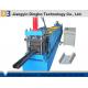 C Channel Purlin Roll Forming Machine With Mitsubishi PLC , Sheet Metal Rolling Machine