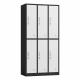 6 Door Steel Iron Floor Cabinet Multi Door Storage Locker With 6 Compartments