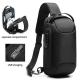 Factory wholesale waterproof fashion anti theft crossbody chest shoulder sling bag for men