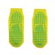 Yellow Kids Non Slip Grip Socks Trampoline Children's Slide Gripper Socks For Teenagers