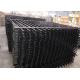 Industrial Steel Security Crimped Spear Fencing Panels