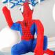 Indoors Spider Man Modern Led Wall Lamps Protective Eye Shield Decorative 65 X 46cm