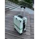 TSA Lock Practical ABS Hard Trolley , Polyester Lining PC Luggage Bag