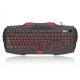 USB Wired Portable Gaming Keyboard with multimedia and anti ghosting 19 keys