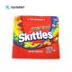 Skittles Smell Proof Mylar Bags Aluminium Foil Colored Zip Lock Weed Packaging Bags