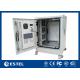 14U IP55 Steel Outdoor Telecom Cabinet Temperature Control Insulated