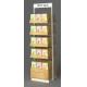 Point Of Sale Makeup Display Shelves , Hand Lotion Skin Care Display Stands