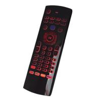 Backlight Android Air Mouse Keyboard Remote Control 10-15m Operation Distance