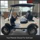 14inch Steel Frame Electric Golf Cart With 5kw AC Motor 80km Range 8h Charging Time