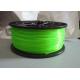 we supply Fluorescent green PLA Filament 1kg (2.2lbs) Spool