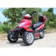 Air Cooled 50cc Adult Tri Wheel Motorcycle Single Cylinder 4 Stroke With Rear Box