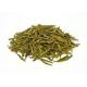 Bagged Fermented organic dragon well tea with very distinctive shape