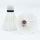 Factory OEM Custom Available Wholesale 3in1 Hybrid Type Shuttlecock Natura Lwhite Goose Feather Badminton