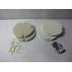 4pcs Dental Porcelain Honeycomb Firing Trays with 20 Zirconia and 20 Metal Pins