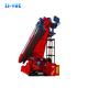 12 Tons Knuckle Boom Truck Mounted Mobile Crane With Hydraulic Parts