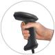 Rugged Stylish Automatic Barcode Scanner Handfree Type For Supermarket