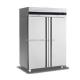 Cheapest Price 2 Door Refrigerator Upright Commercial Freezer Deep Freezer Stainless Steel Fridge