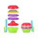 Non Toxic Toddler Tableware Sets Phthalate Free HEAT RESISTANT Easy To Clean