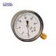 60-100mm CmH2O Capsule Pressure Gauge Manometer 1.6% Accuracy