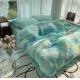 Mink Fleece Flannel Bedding Set with Solid Color Duvet Cover and Pillowcase Collections