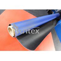 Fire-Resistant PU Coated Fiberglass Fabrics For Air Distribution System 0.41mm