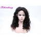Virgin Brazilian Human Hair Front Lace Wigs Unprocessed 130% Density
