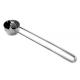 Concise Style Stainless Steel Coffee Bean Measuring Scoop With Long Hnadle