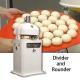 Stainless Steel Pizza Dough Divider Machine Automatic 0.75kw