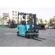 Blue SINOMTP Battery Powered 1.5 Ton Forklift 500mm Load Centre With Full View Mast