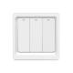 Glomarket Tuya WiFi Zigbee Smart Light Switch Push Button Wall Switch 1/2/3 Gang Work with Alexa Google Home