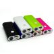 4400mAh Metal Portable Power Bank, Outdoor Use LED Light Rechargeable Power Bank Charger
