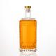 Custom Design Grey Amber Glass Bottles 375ml 500ml 750ml for Vodka Gin Liquor Spirits