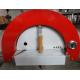 Large Stainless Steel Wood Fired Pizza Oven Multi-Burner System