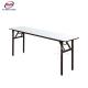PVC Hotel 8 Foot Banquet Table Marriage Hall Dining Table with Folding Leg